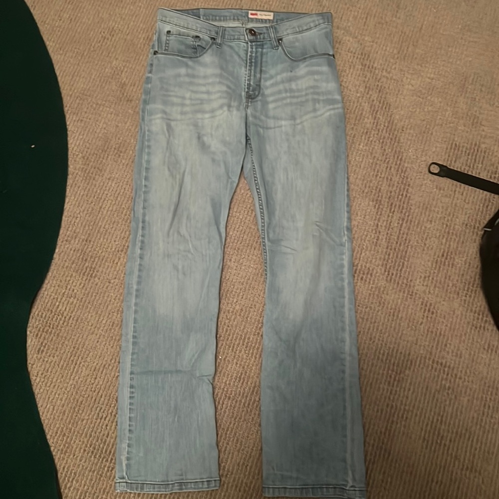 Wrangler Slim straight light colored jeans 33x32